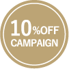10%OFFCAMPAIGN